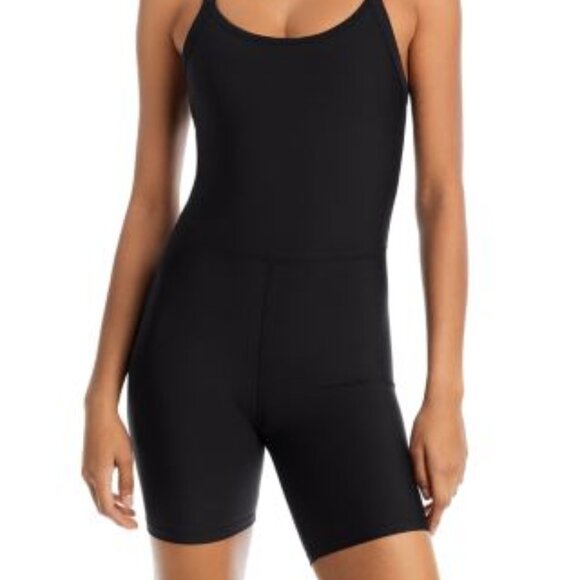 AQUA ATHLETIC WORKOUT BUILT-IN-BRA UNITARD - Picture 3 of 5